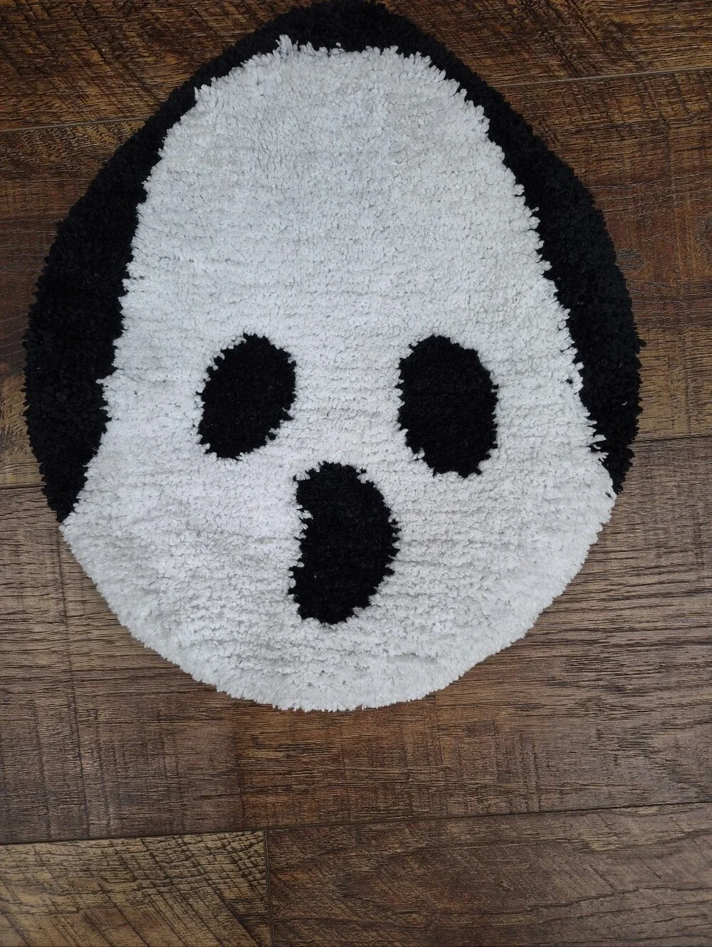 Boneyard Bath Company Halloween Bathroom Decor Novelty Rug & Seat Cover Ghost